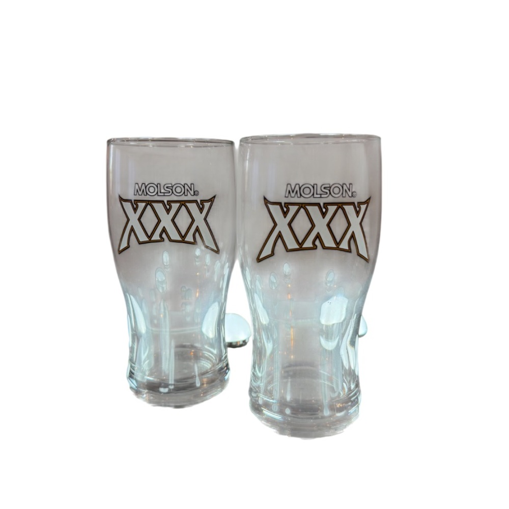 XXX Clear Beer Glass Set